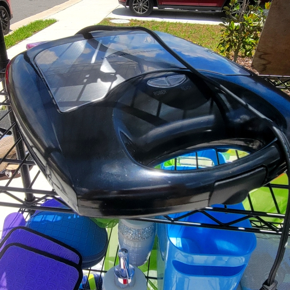 Waffle iron, and oven mitts. Heat resistant